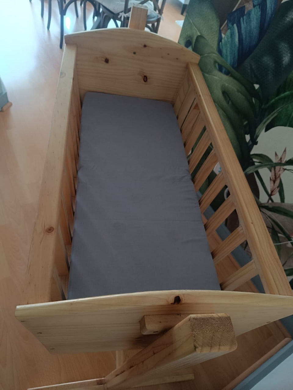 (#PG4796) Cuna de madera. Marca Artesanal