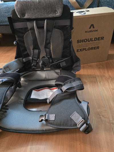 (#PG5424) Portabebé mochila modelo Carry up Explorer. Marca Kugan