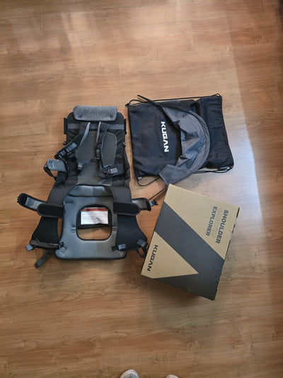 (#PG5424) Portabebé mochila modelo Carry up Explorer. Marca Kugan