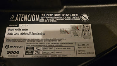 Coche travel system, modelo Zelia. Marca Maxi Cosi (#PG5654)