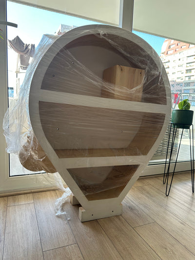 Repisa con forma de globo aerostático. (#PG5626)