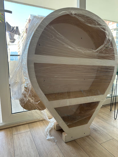 Repisa con forma de globo aerostático. (#PG5626)
