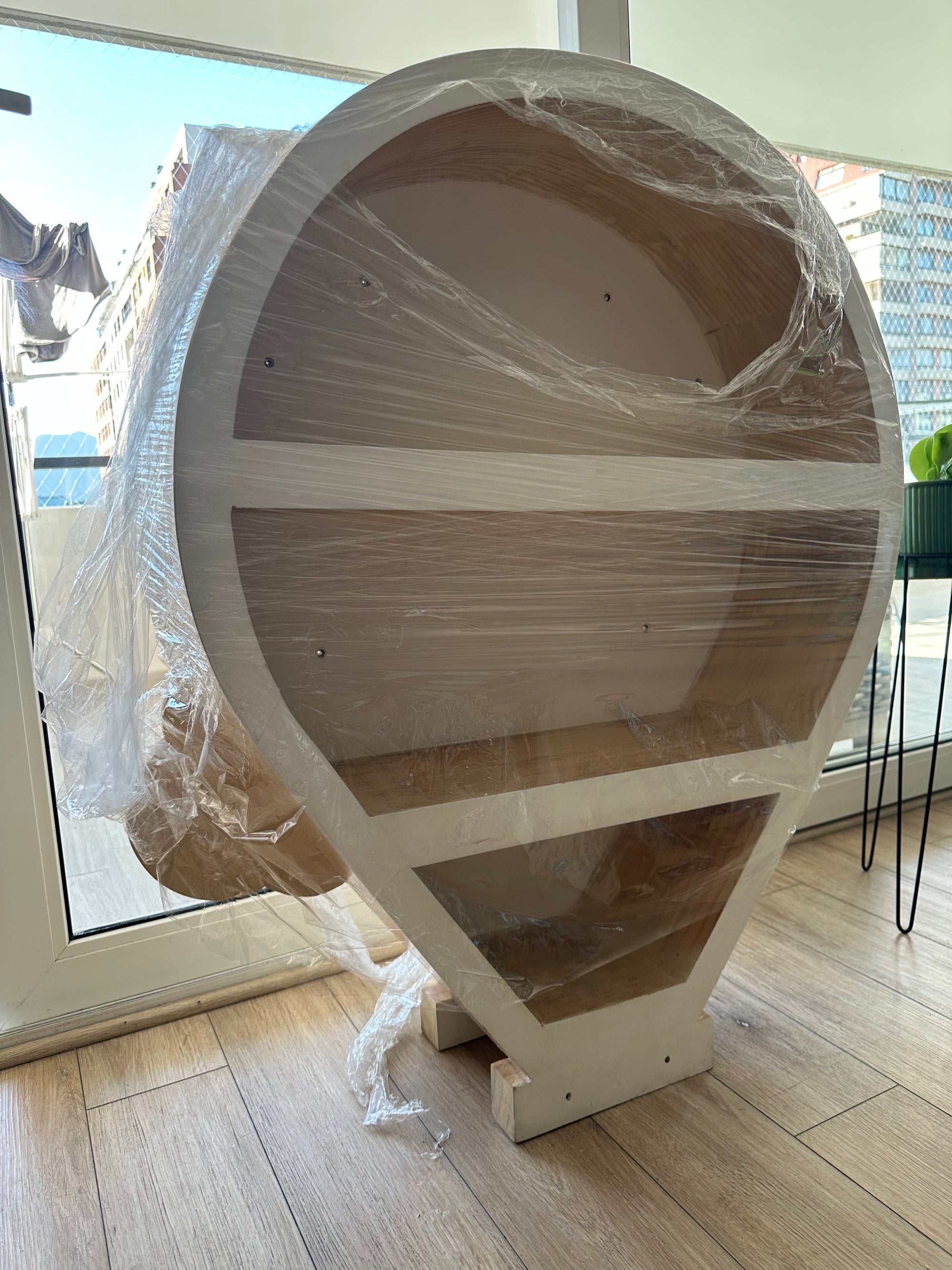 Repisa con forma de globo aerostático. (#PG5626)