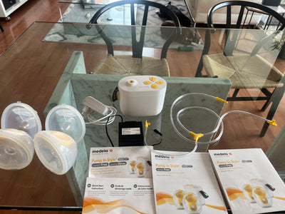 (#PG5306) Extractor de leche doble eléctrico modelo Pump in Style Hands Free. Marca Medela