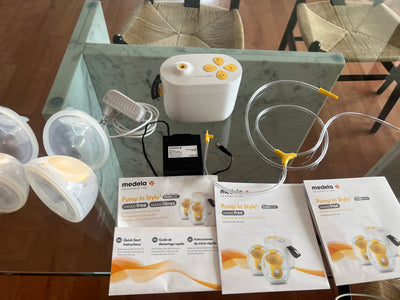 (#PG5306) Extractor de leche doble eléctrico modelo Pump in Style Hands Free. Marca Medela