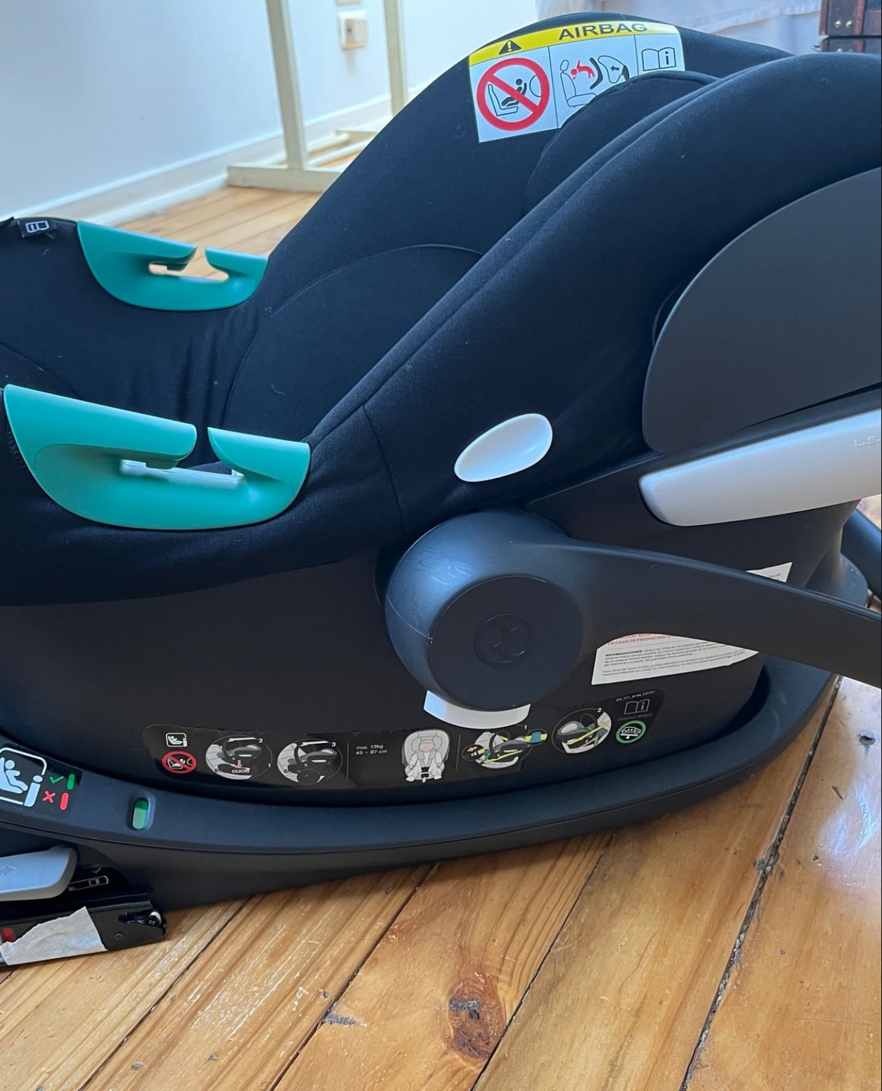 (#PG5303) Silla de auto modelo Aton b2 + Base One i-Size. Marca Cybex