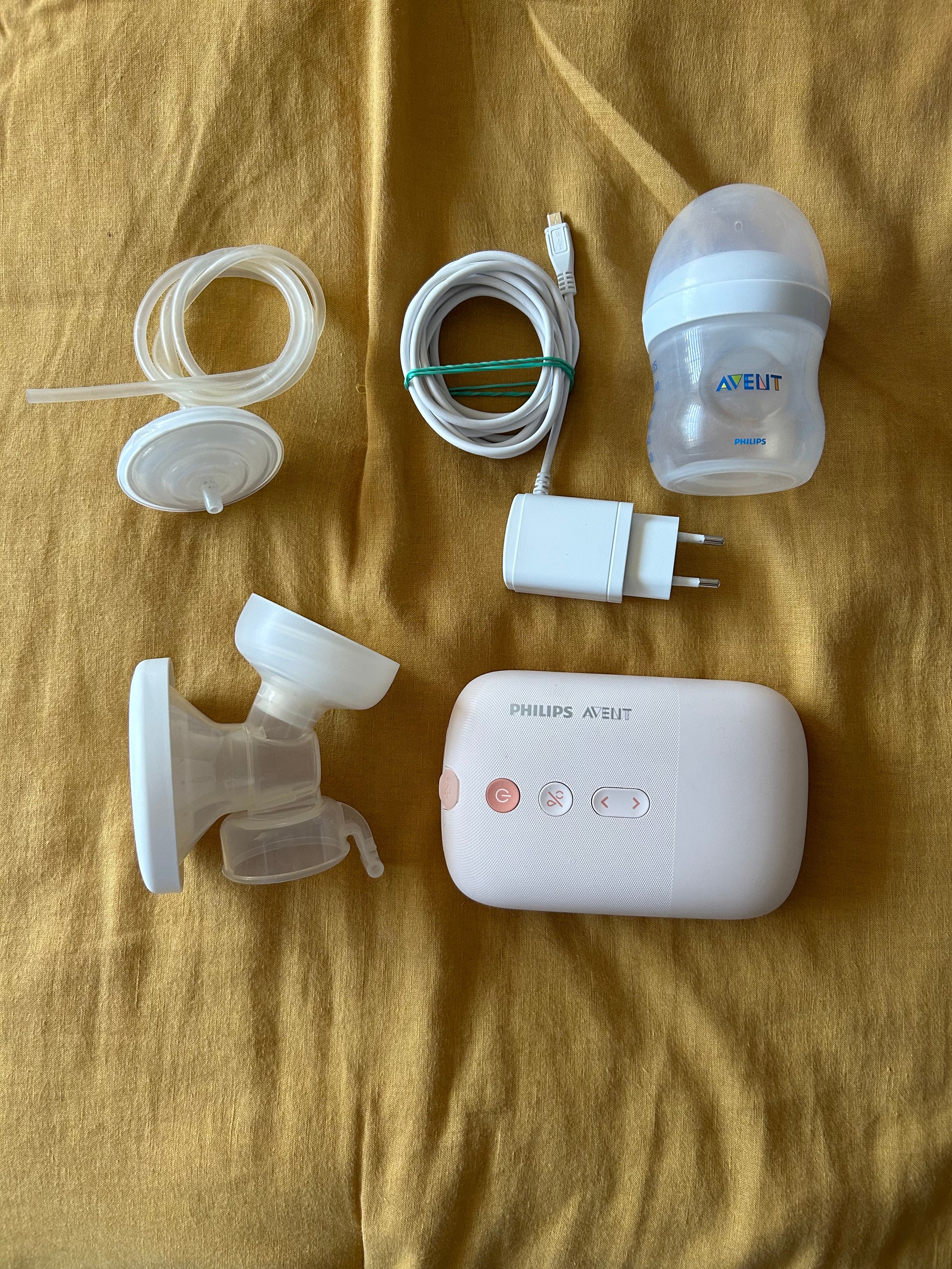 (#PG4938) Extractor de leche eléctrico simple. Marca Philips Avent