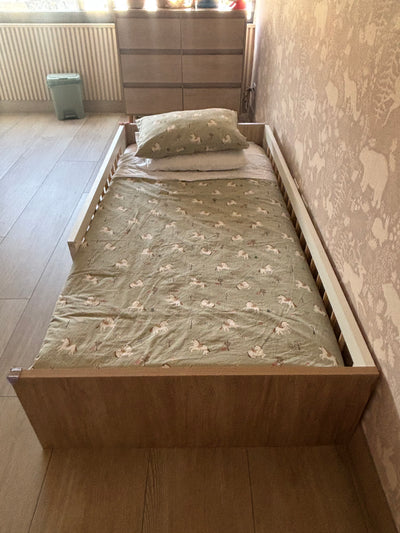 Cama Montessori, modelo Affetto, 1 plaza con colchón. Marca DKo Home (#PG5540)