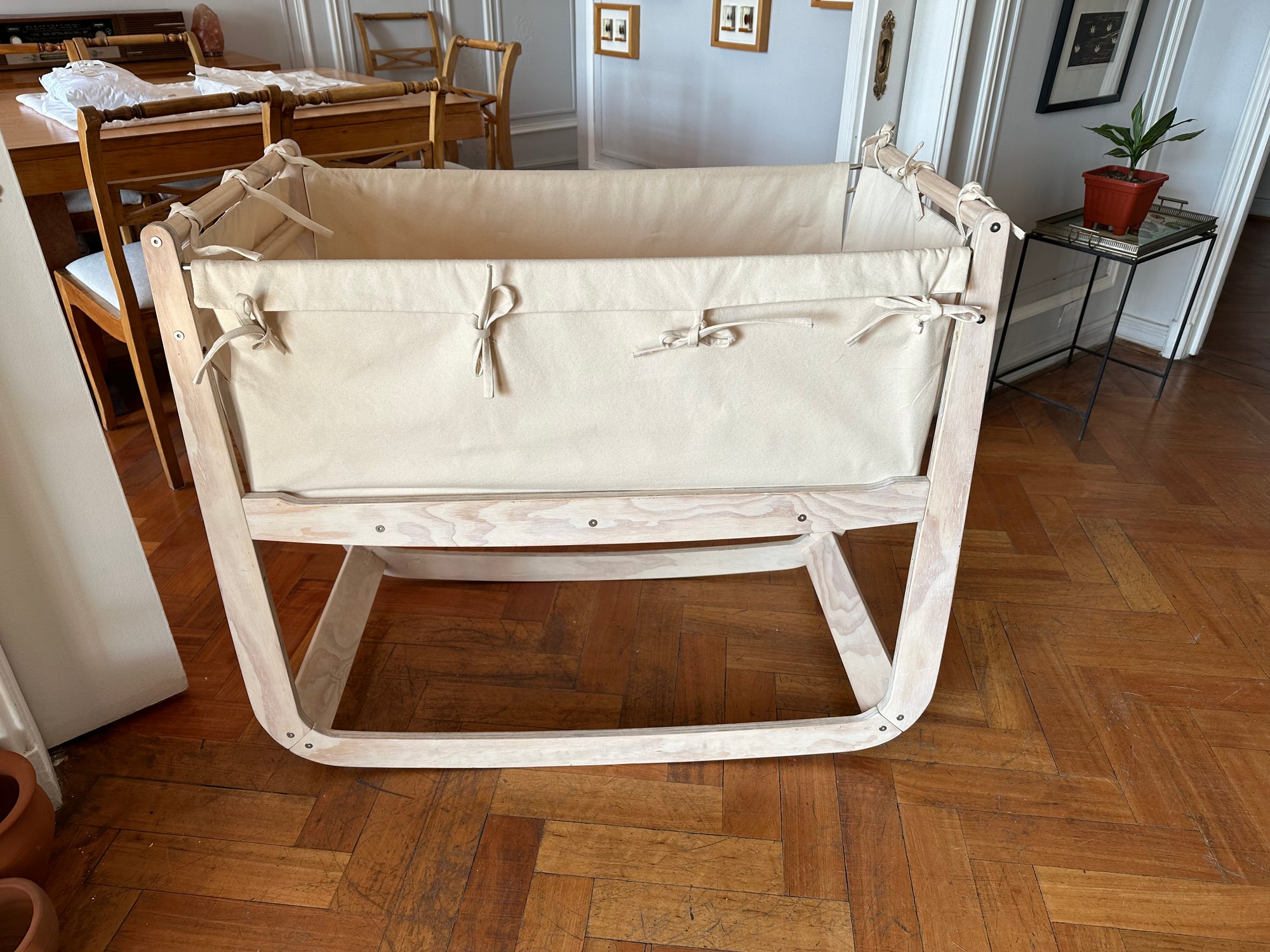 (#PG5011) Cuna de madera. Marca Violeta Decoraciones