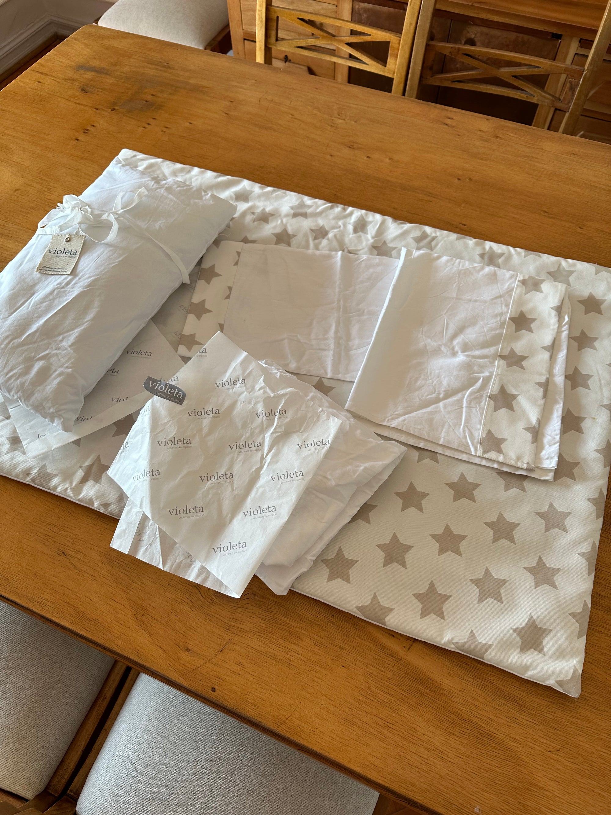 (#PG5011) Cuna de madera. Marca Violeta Decoraciones