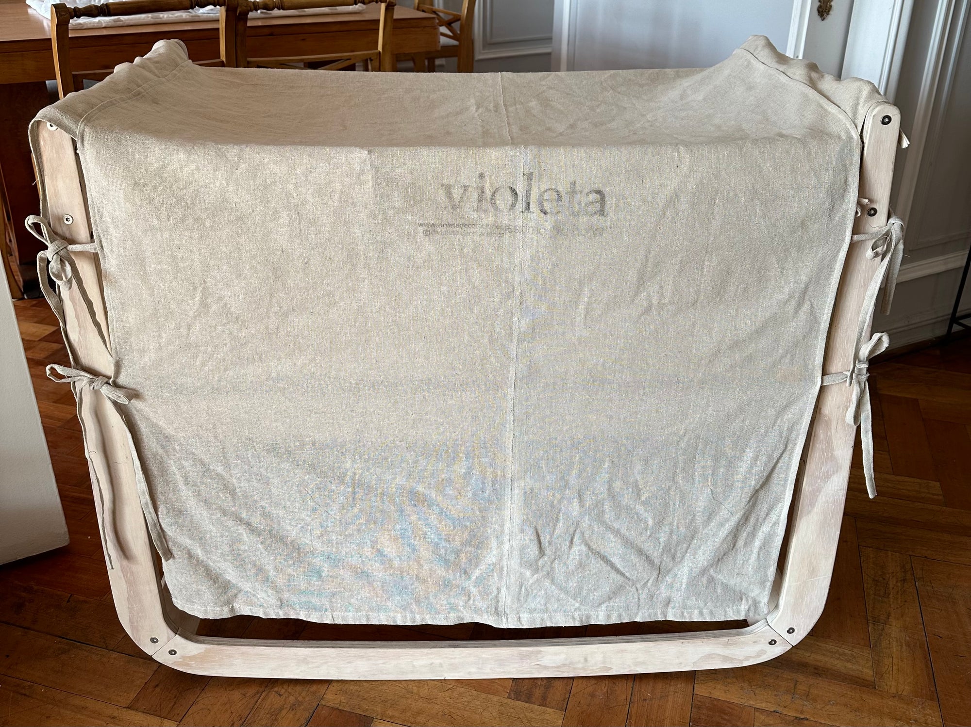 (#PG5011) Cuna de madera. Marca Violeta Decoraciones