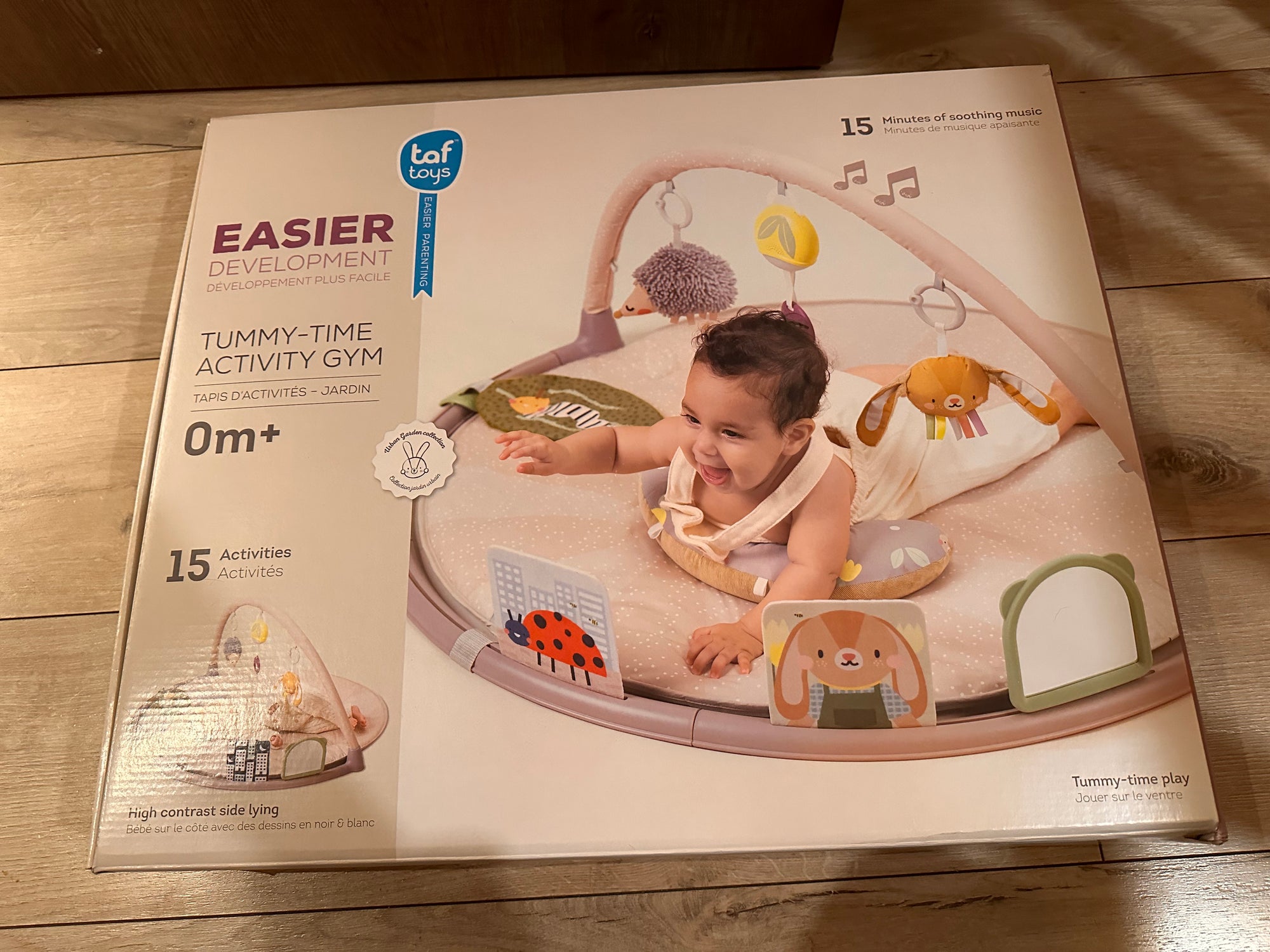 (#PG4760) Gimnasio de actividades modelo Tummy Time . Marca Taf Toys