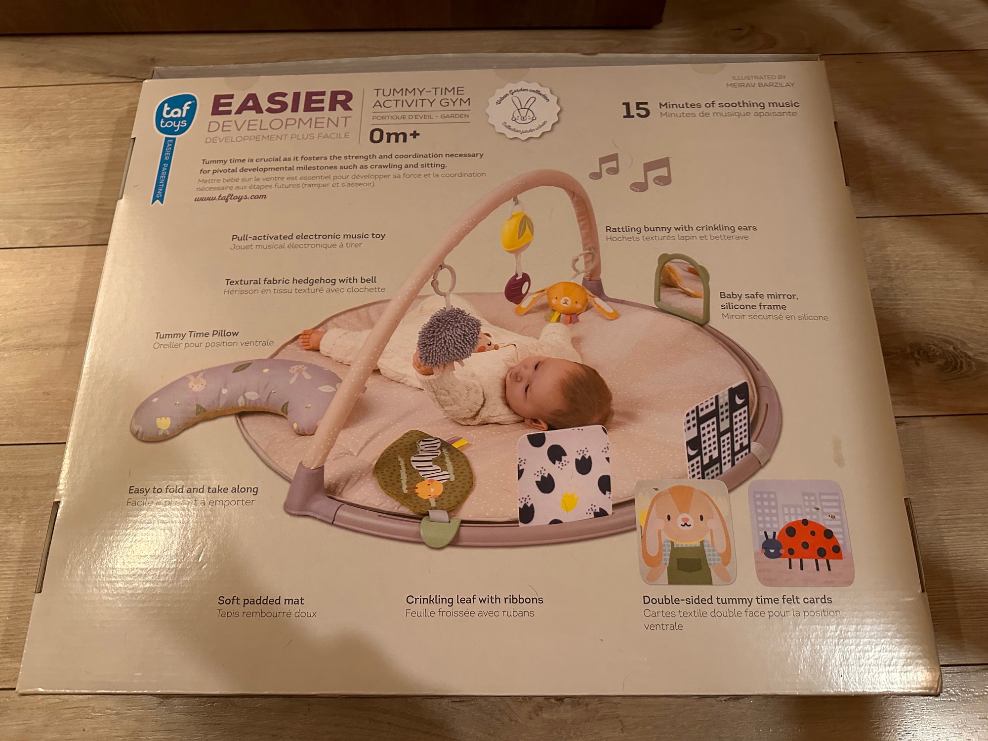 (#PG4760) Gimnasio de actividades modelo Tummy Time . Marca Taf Toys