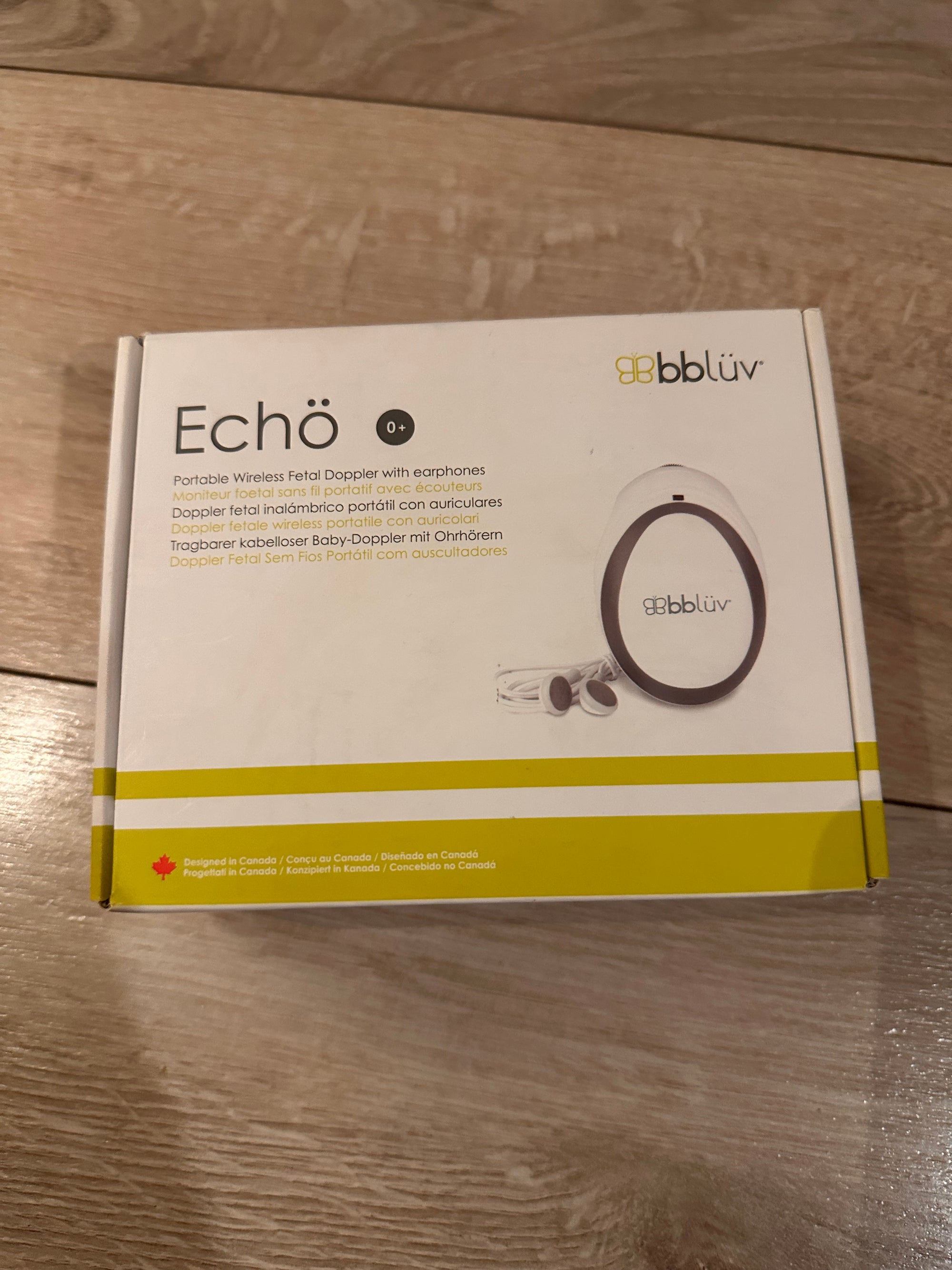 (#PG4752) Monitor Fetal Doppler modelo Echö. Marca Bbluv