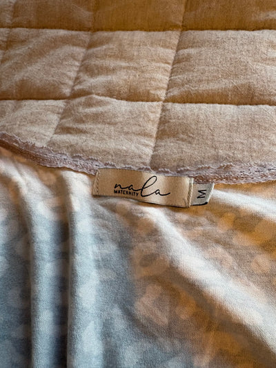 (#PG5455) 2 camisas de dormir de maternidad. Marca Nala Meternity