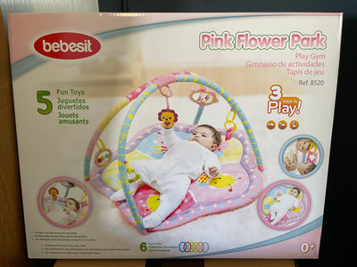 (#PG5355) Gimnasio modelo Pink Flower Park. Marca Bebesit