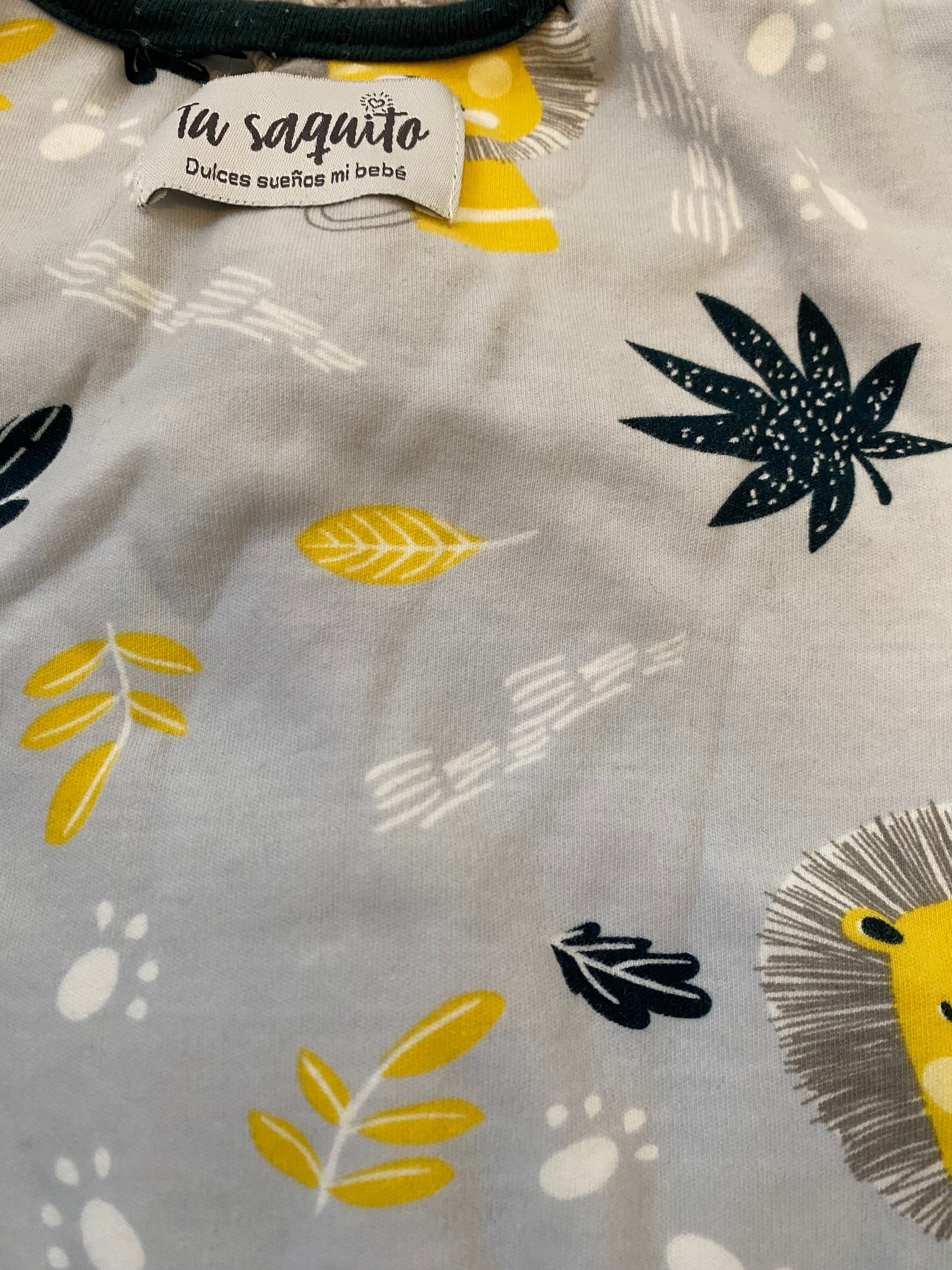 (#PG4495) Saquito de dormir con león. Marca Tu Saquito