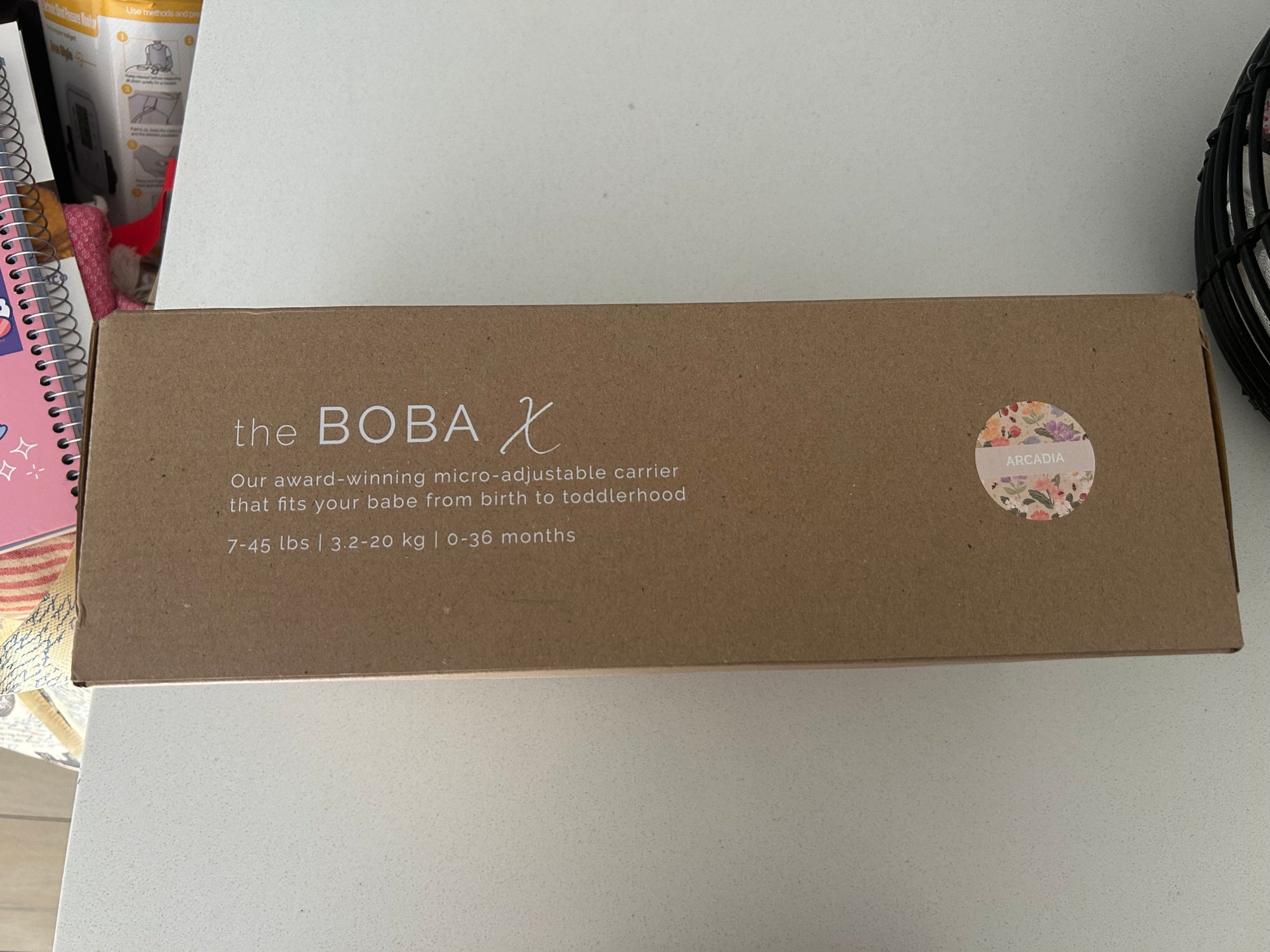 (#PG4425) Mochila portabebé ergonómica modelo Boba X Arcadia. Marca Boba