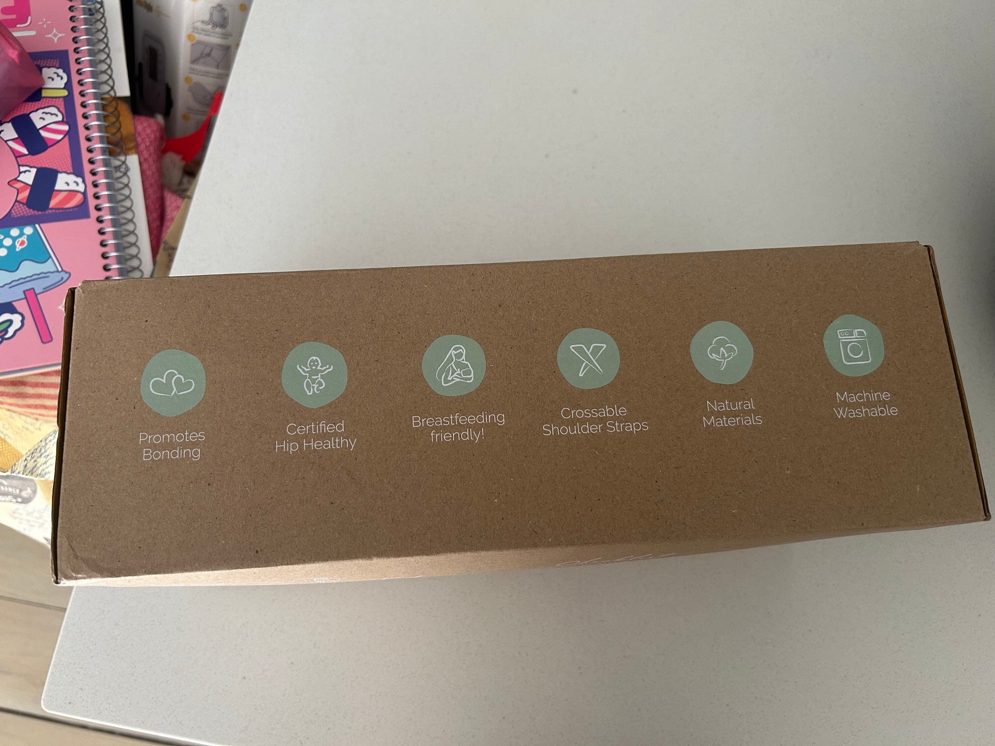 (#PG4425) Mochila portabebé ergonómica modelo Boba X Arcadia. Marca Boba