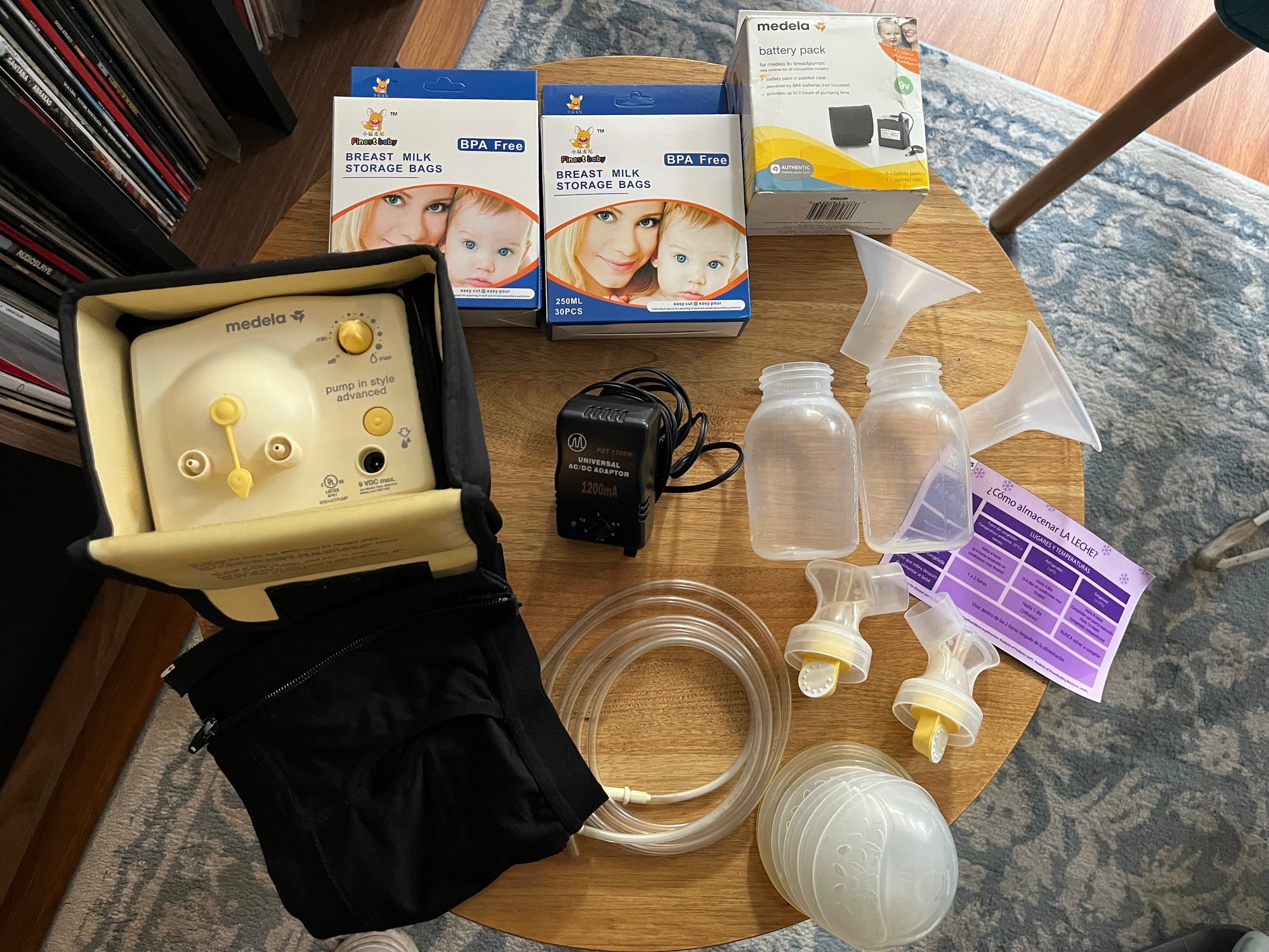 (#PG5041) Extractor de leche eléctrico doble modelo Pump in Style Advanced. Marca Medela