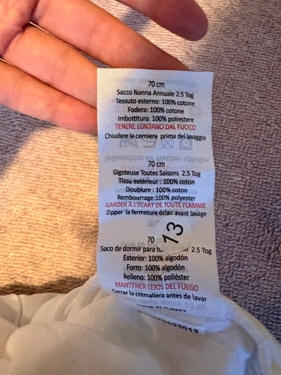 (#PG5472) Saco de dormir modelo Koala. Marca Slumbersac