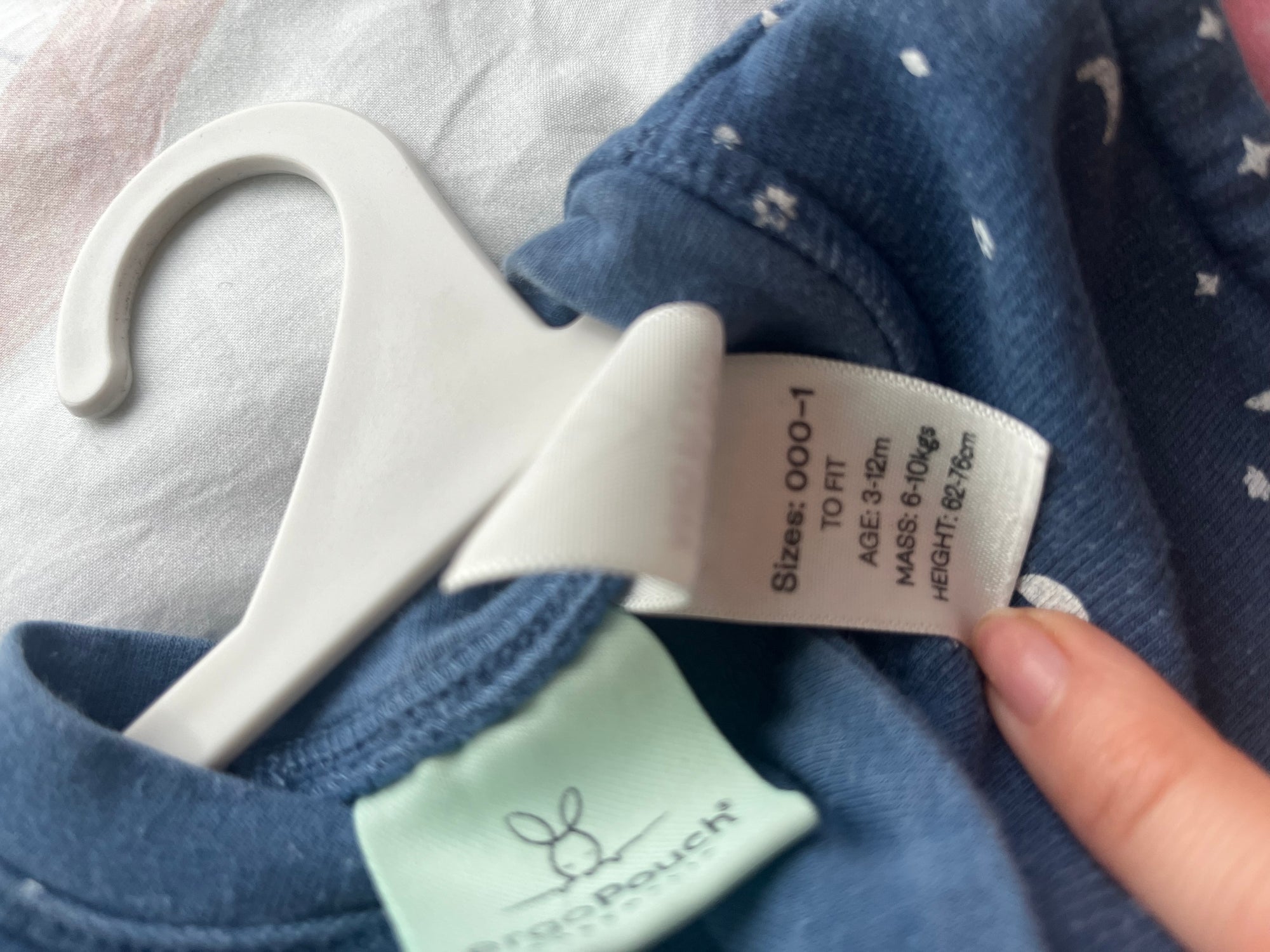 (#PG5452) Saquito de dormir modelo Azul Cielo. Marca Ergopouch