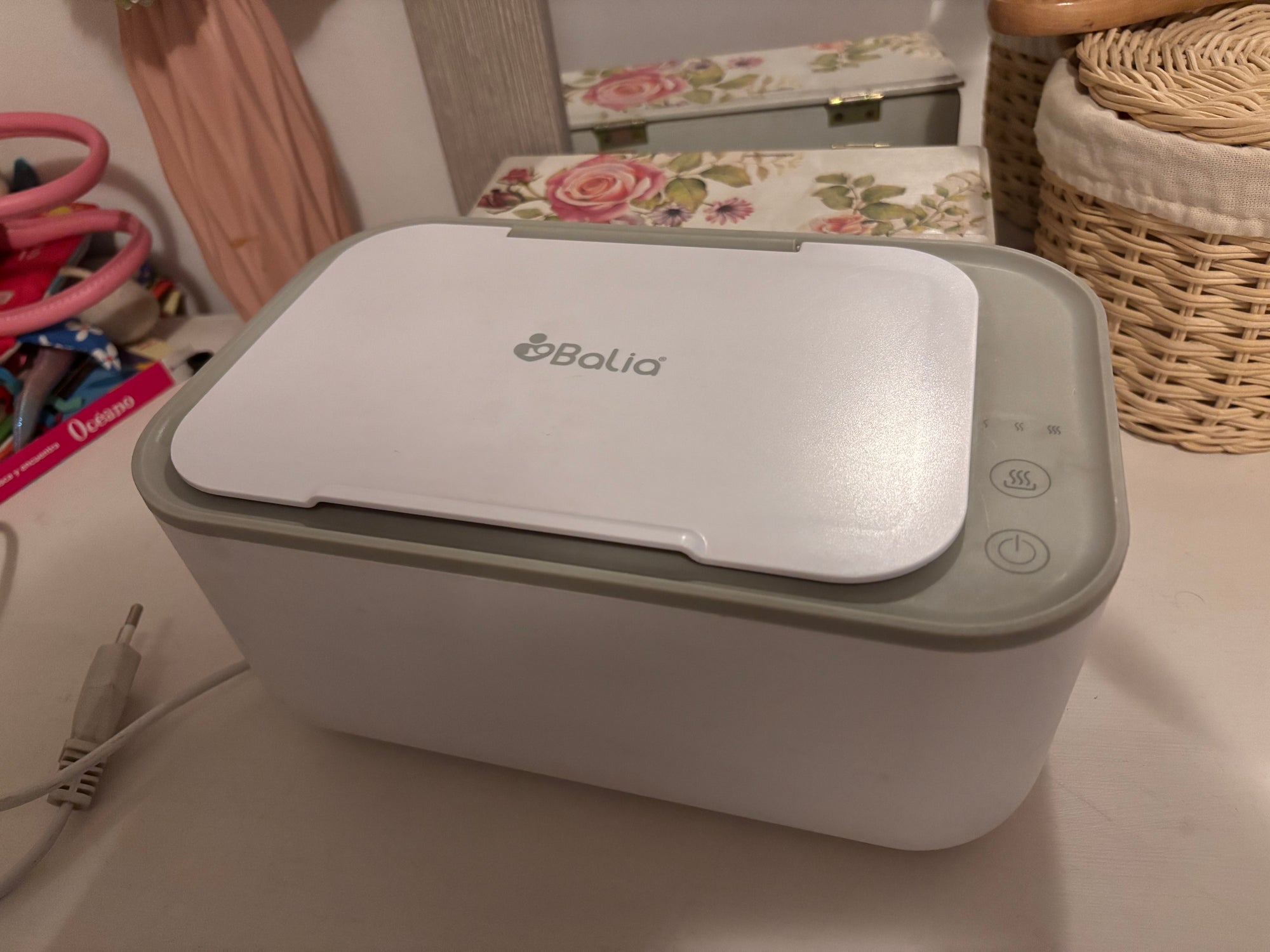 (#PG5009) Calentador de toallitas húmedas. Marca Balia