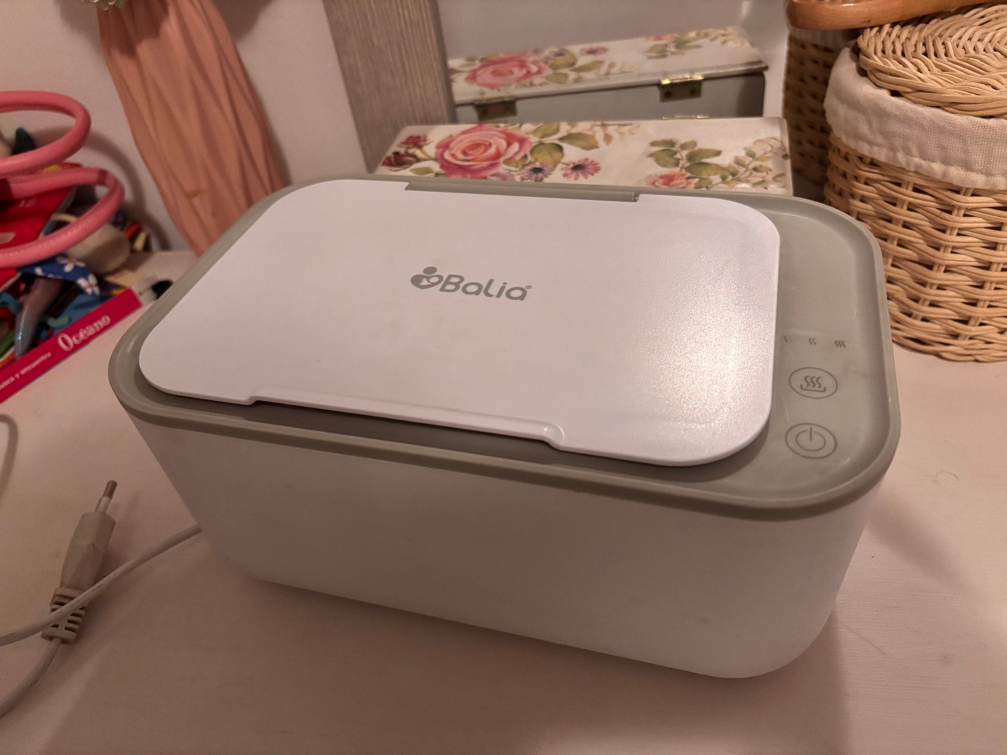 (#PG5009) Calentador de toallitas húmedas. Marca Balia