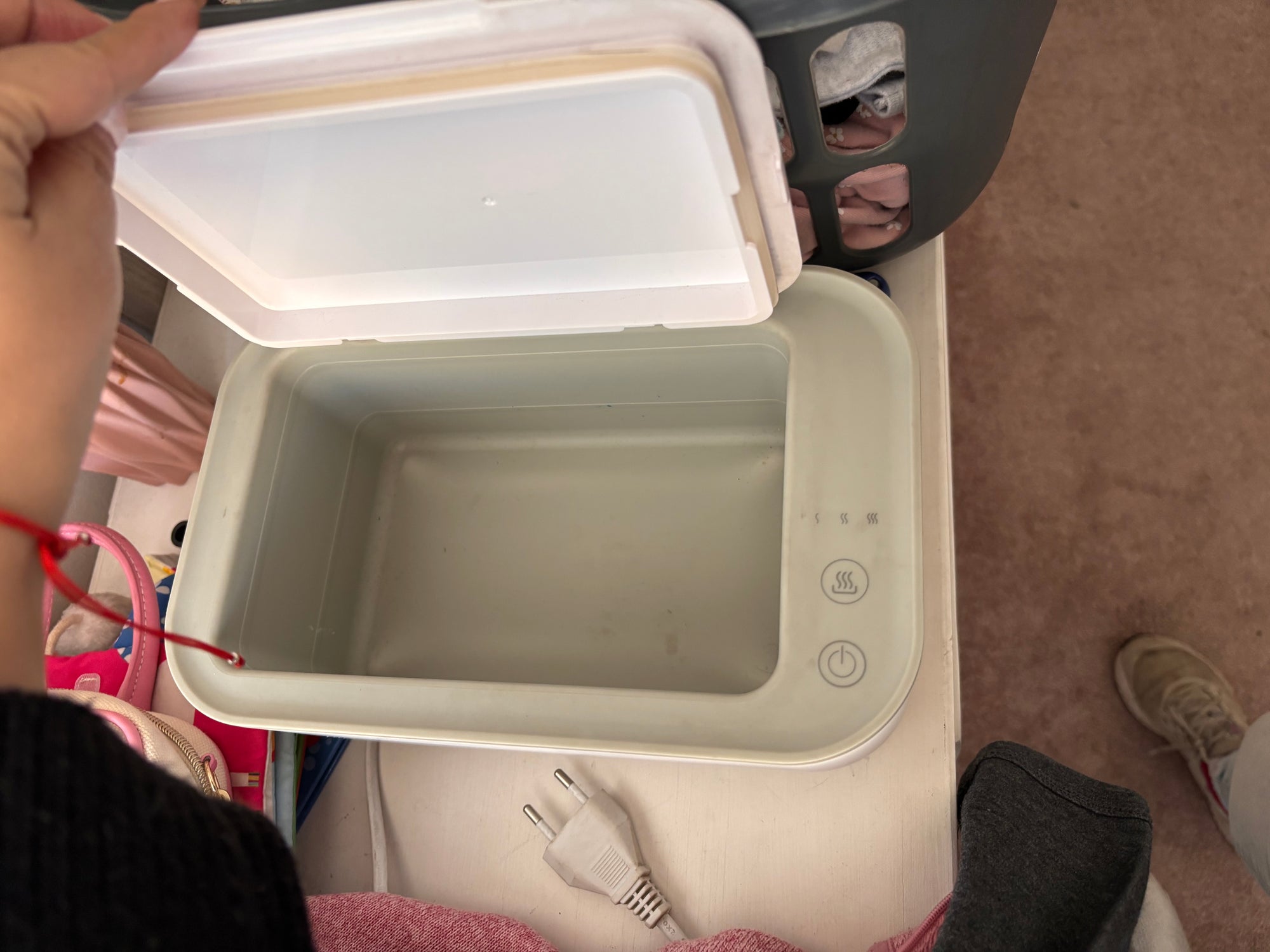 (#PG5009) Calentador de toallitas húmedas. Marca Balia