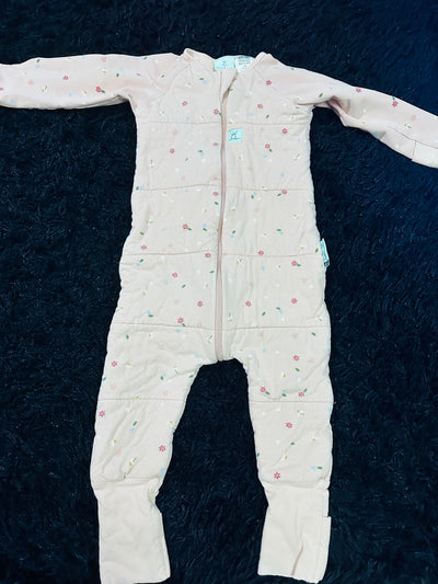 Saco de dormir Sleep Onesie 3.5 TOG rosado, talla 12-24 meses. Marca Ergopouch (#PG5686)