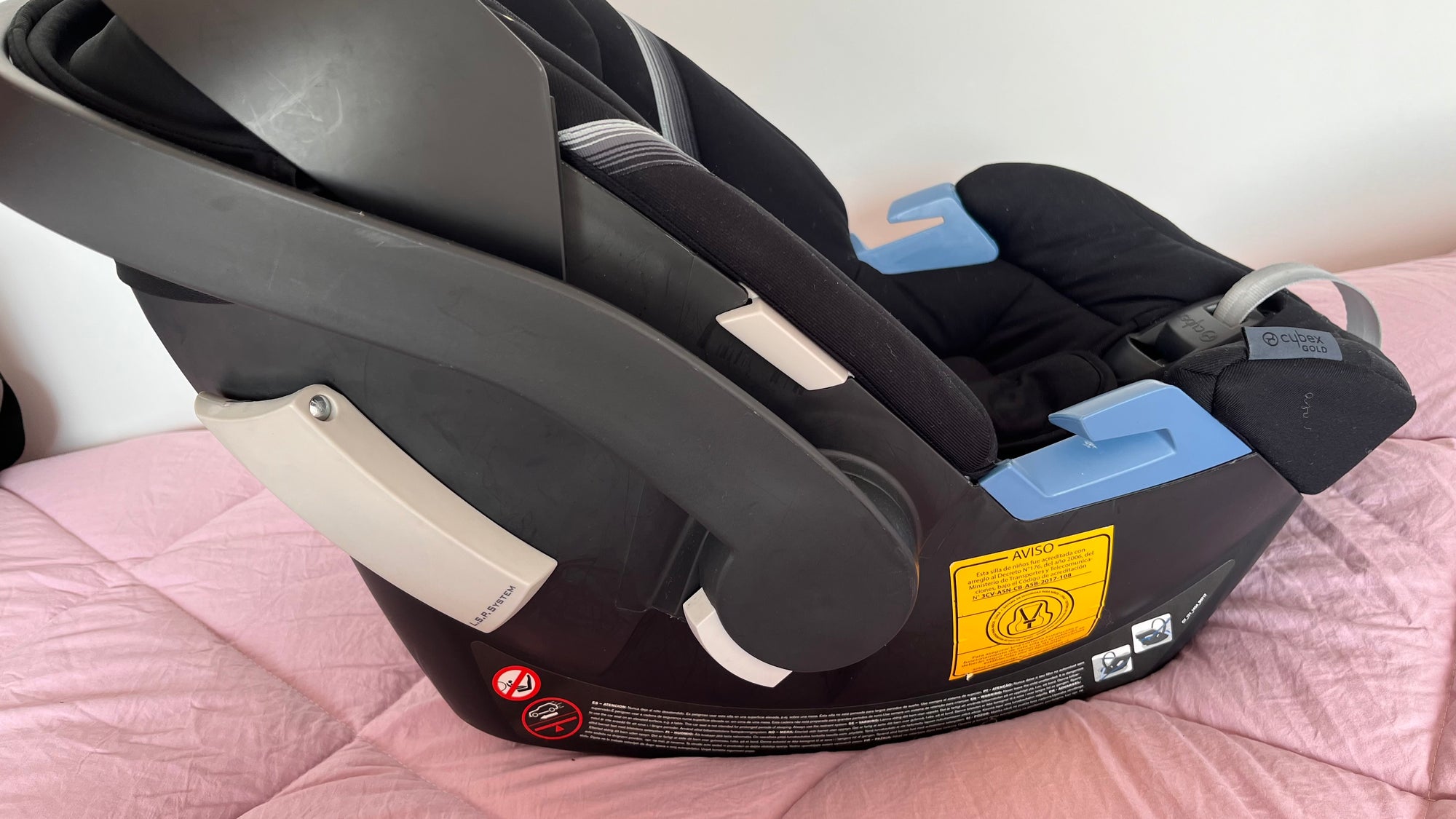 (#PG4993) Silla de auto modelo Aton 5 + Base. Marca Cybex