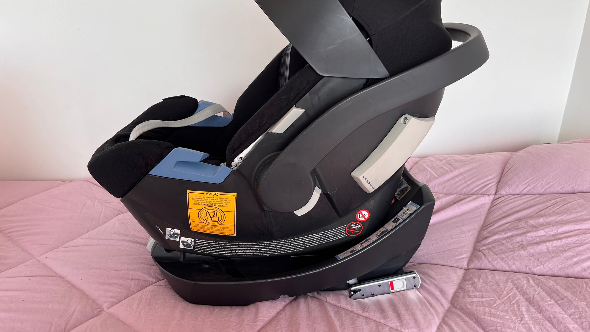 (#PG4993) Silla de auto modelo Aton 5 + Base. Marca Cybex