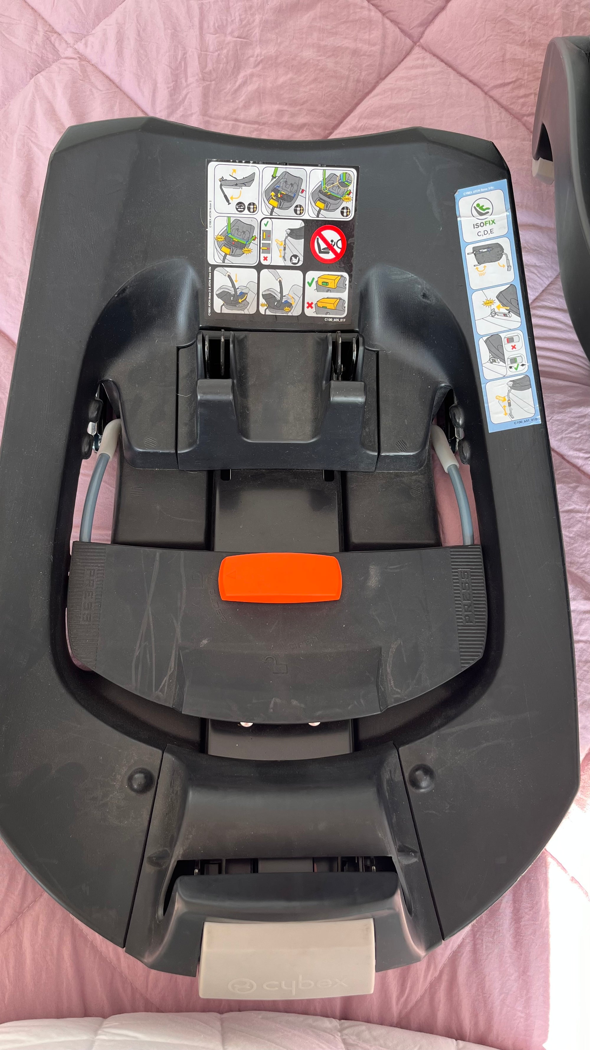 (#PG4993) Silla de auto modelo Aton 5 + Base. Marca Cybex