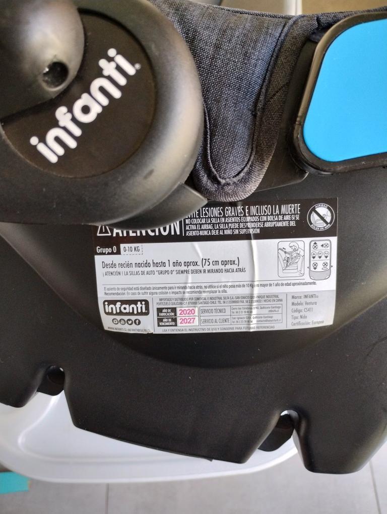 (#PG4319) Coche Travel System modelo Epic 5g. Marca Infanti