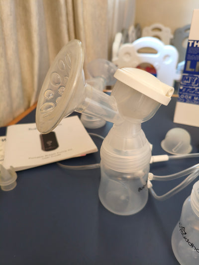 (#PG5243) Extractor de leche doble eléctrico modelo 2.0. Marca Baby Buddha
