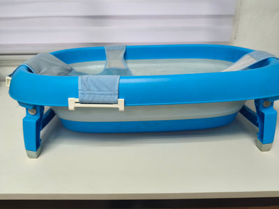 Bañera plegable con hamaca azul. Marca Infanti (#PG5661)