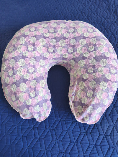 Cojín lactancia, modelo soft morado. Marca Nueve Lunas (#PG5657)