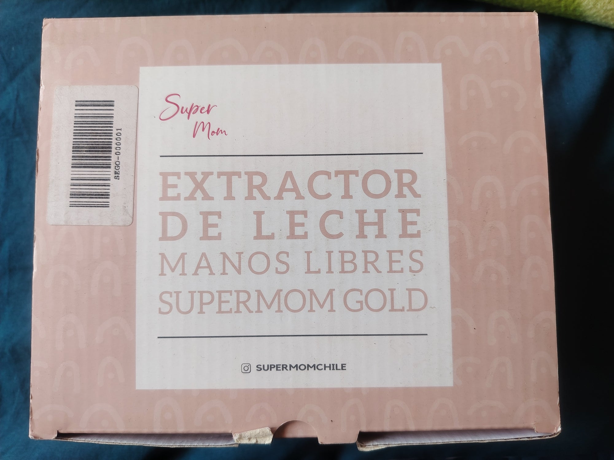 Extractor de leche eléctrico simple modelo Gold. Marca Super Mom (#PG5901)