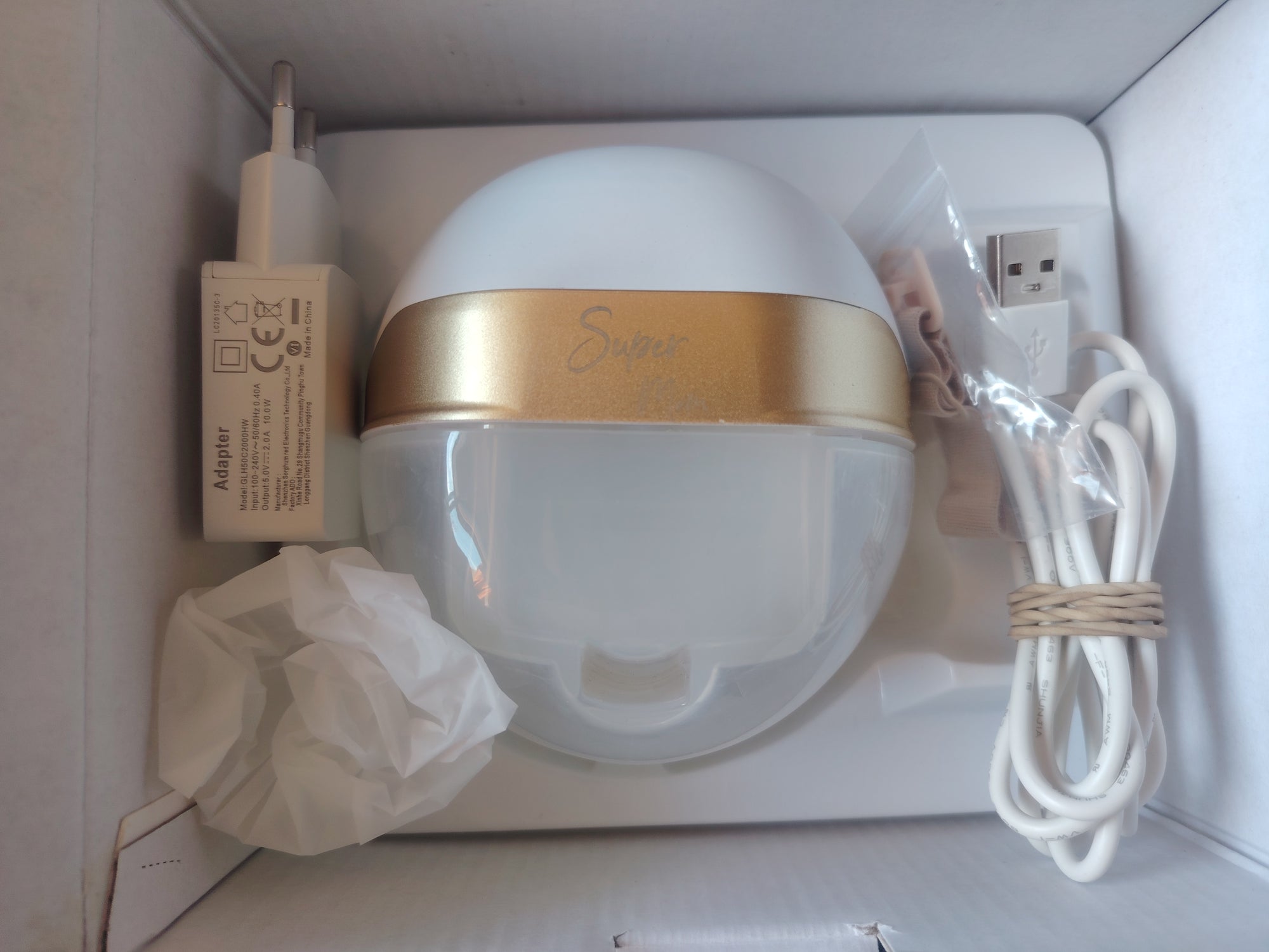 Extractor de leche eléctrico simple modelo Gold. Marca Super Mom (#PG5901)