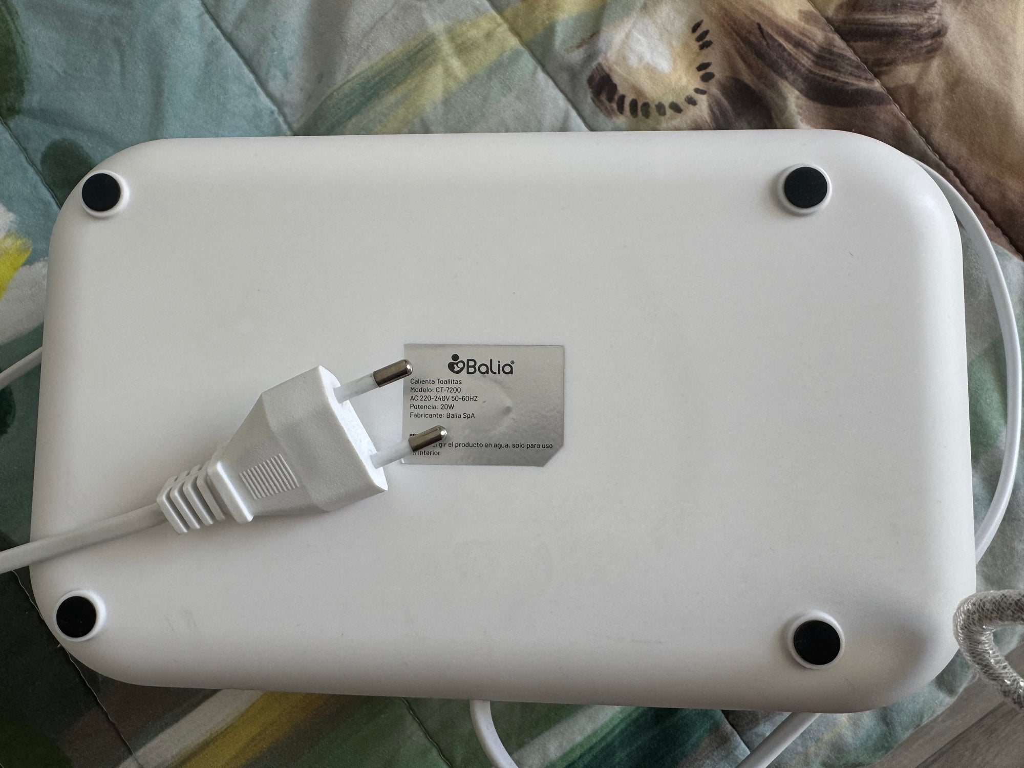 (#PG4301) Calentador de toallas húmedas. Marca Balia