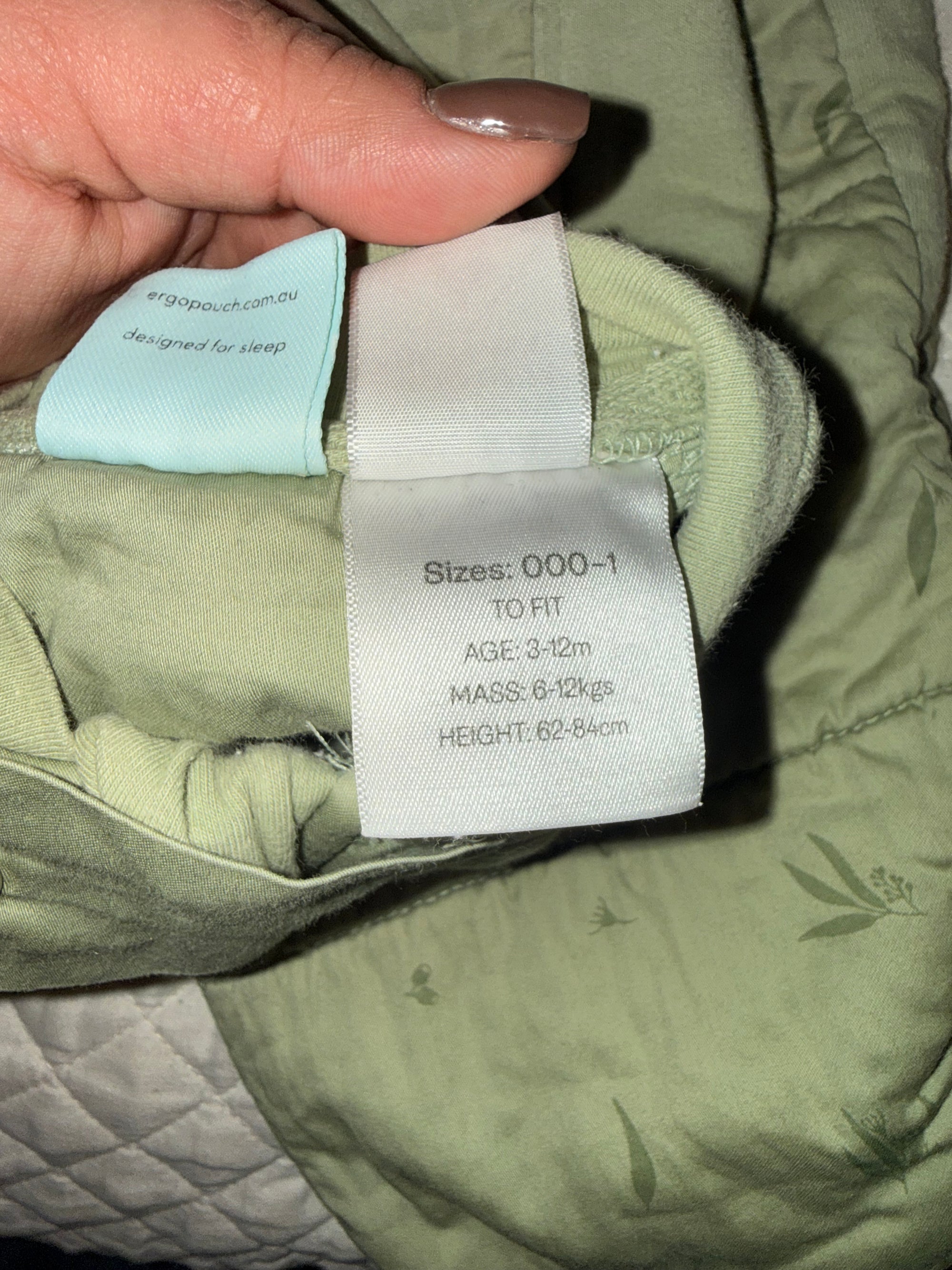 Sacos de dormir. Marca Ergopouch e Infanti (#PG5897)