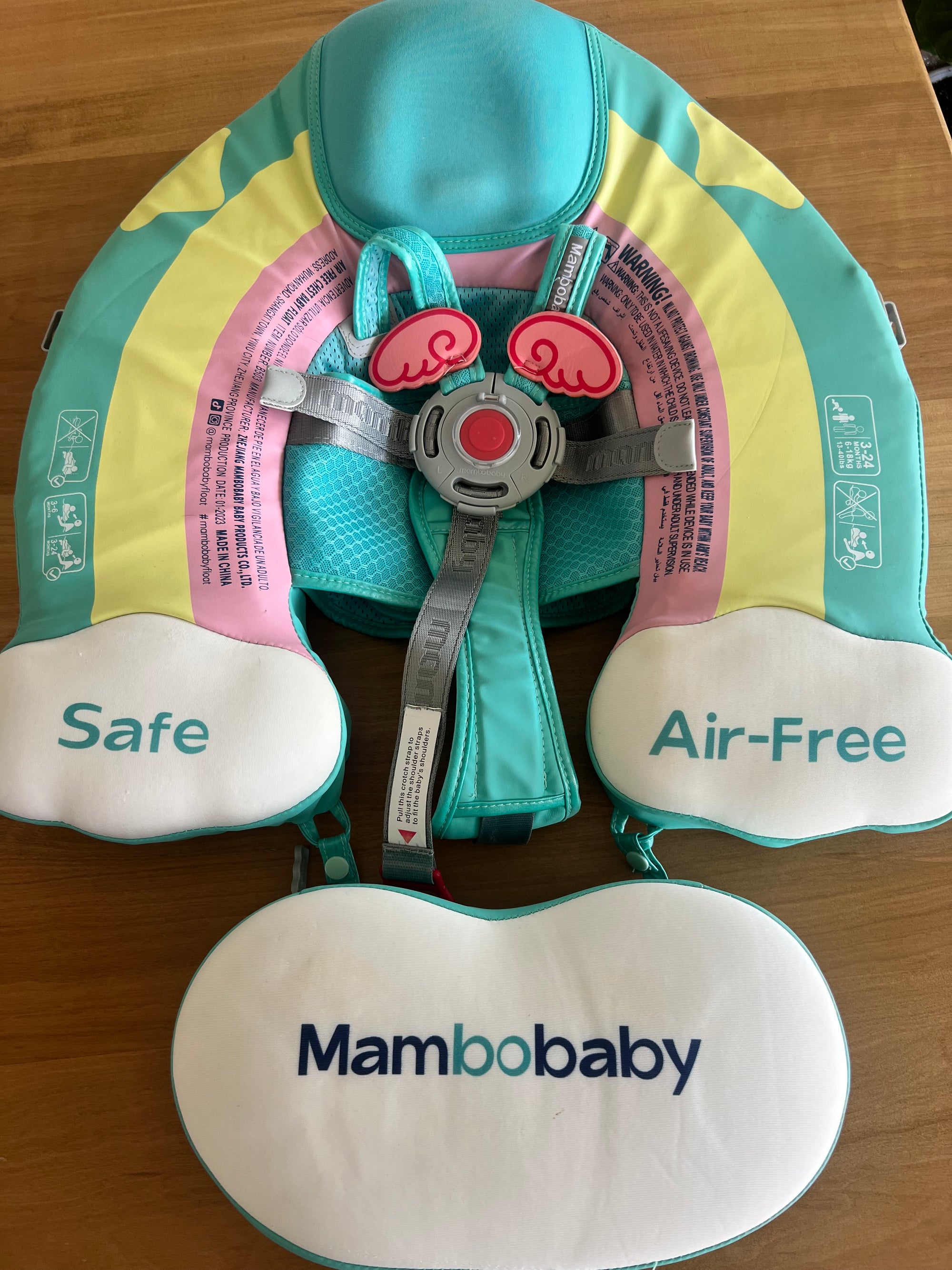 (#PG5359) Flotador de natación no inflable. Marca Mambobaby