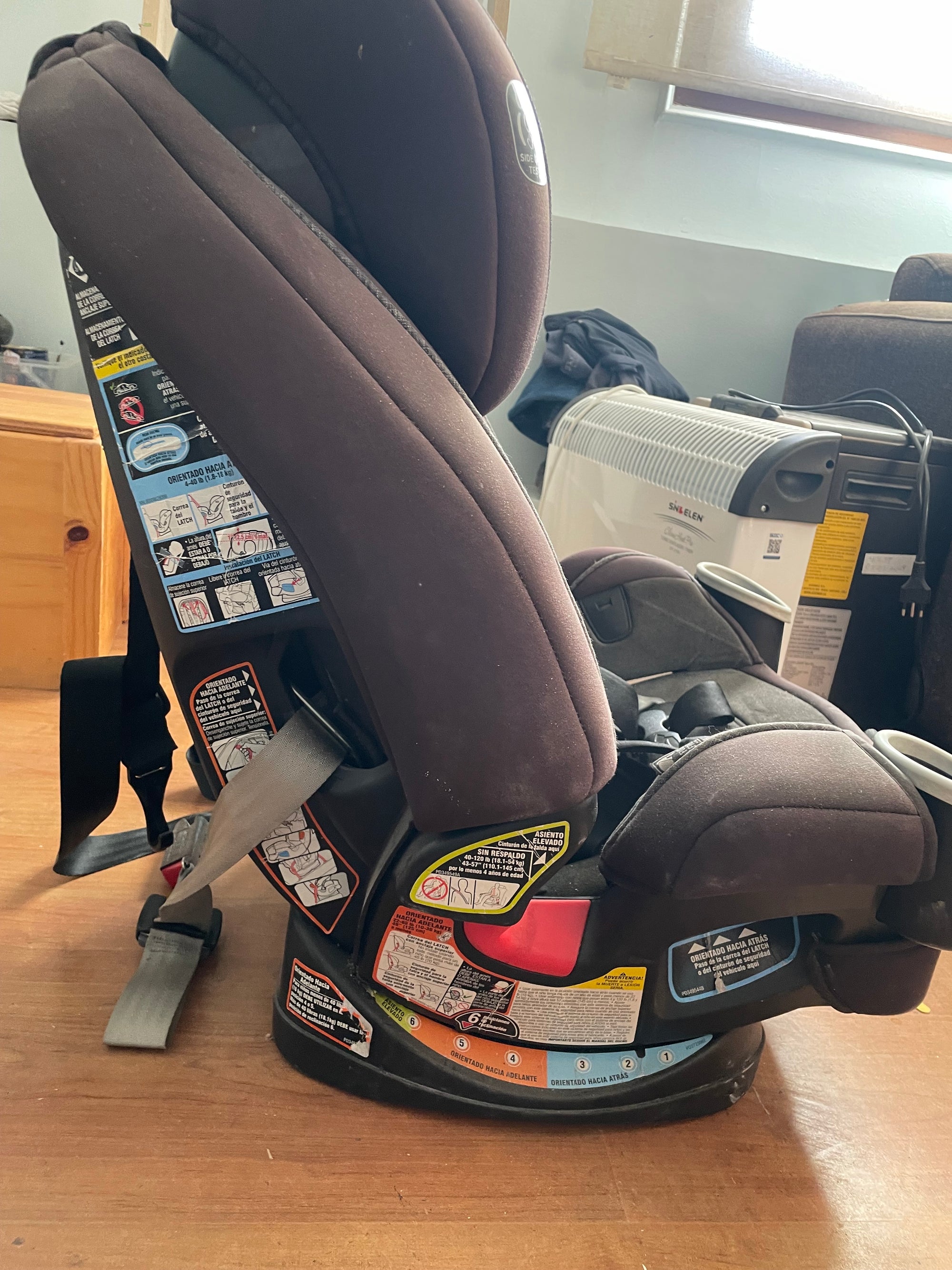 (#PG5352) Silla de auto modelo Convertible 4ever DLX 4 en 1 Fairmont. Marca Graco