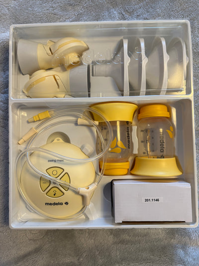 (#PG5390) Extractor de leche doble eléctrico modelo Swing Maxi Flex. Marca Medela