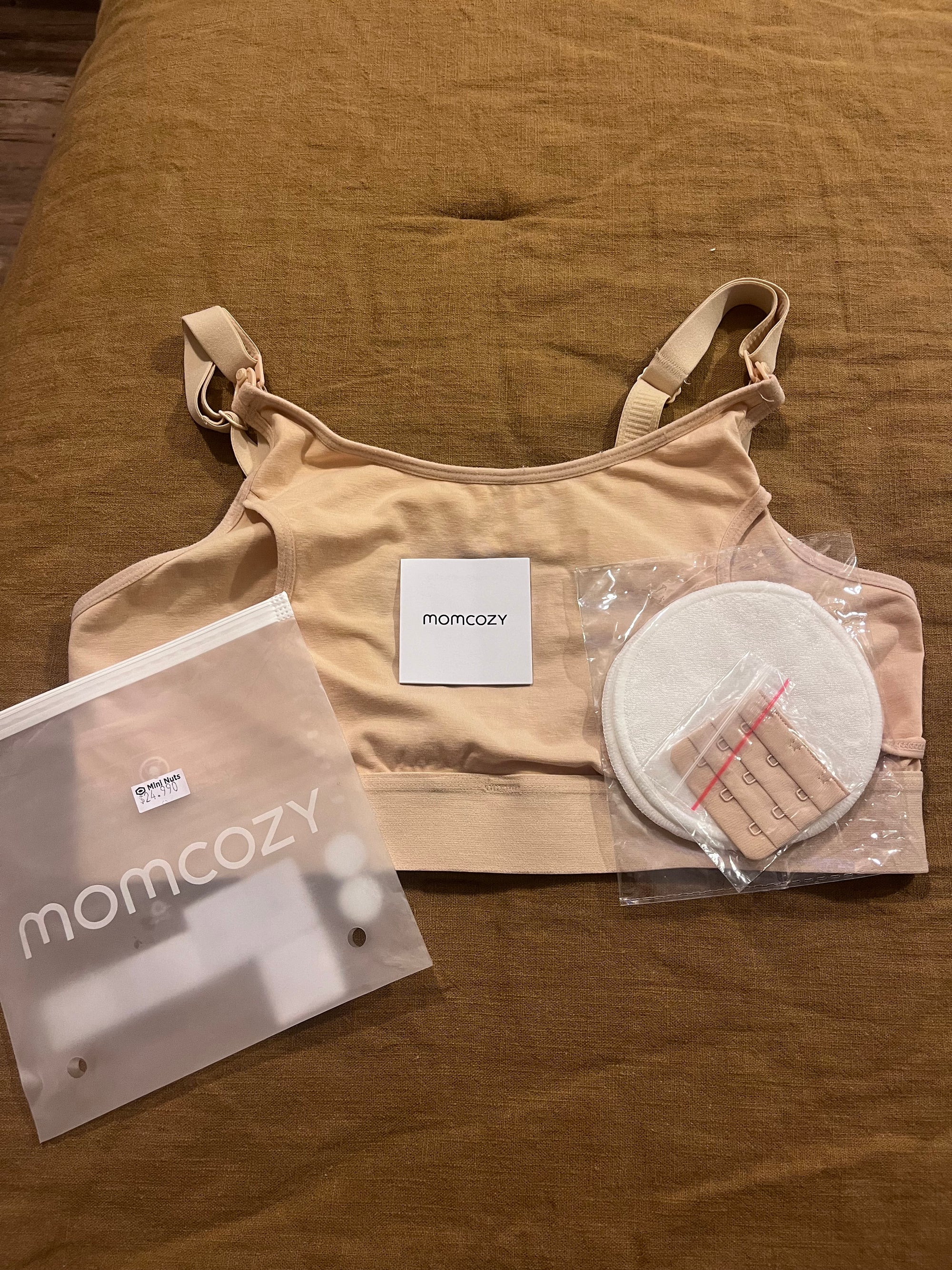 (#PG4851) Extractor de leche doble eléctrico modelo S12 + Sostén. Marca Momcozy