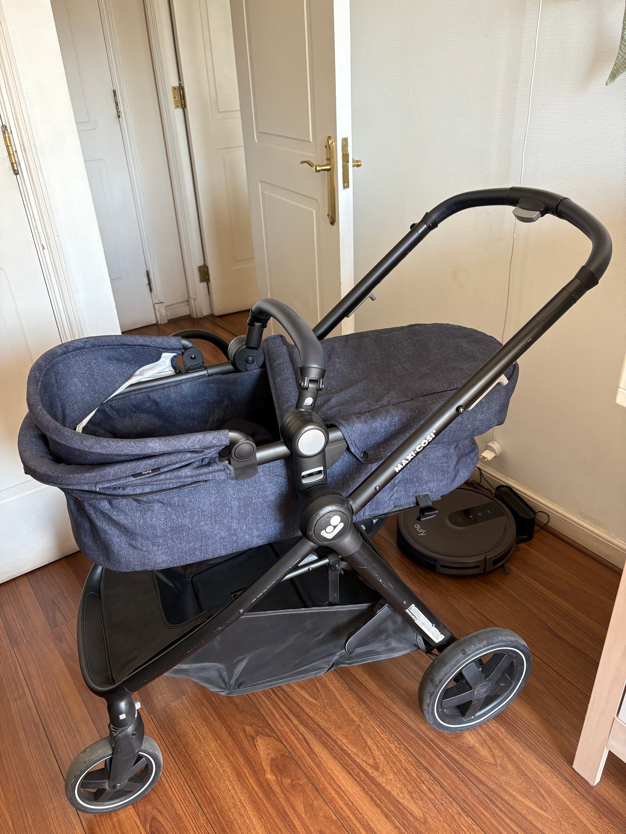 (#PG5238) Coche Travel System modelo Zelia + Huevito modelo Mico Max 30 + Base. Marca Maxi Cosi