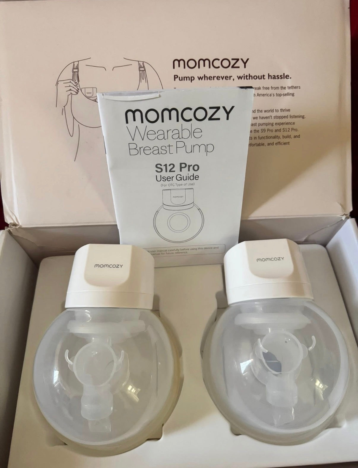 Extractor de leche S12 Pro. Marca Momcozy (#PG5698)