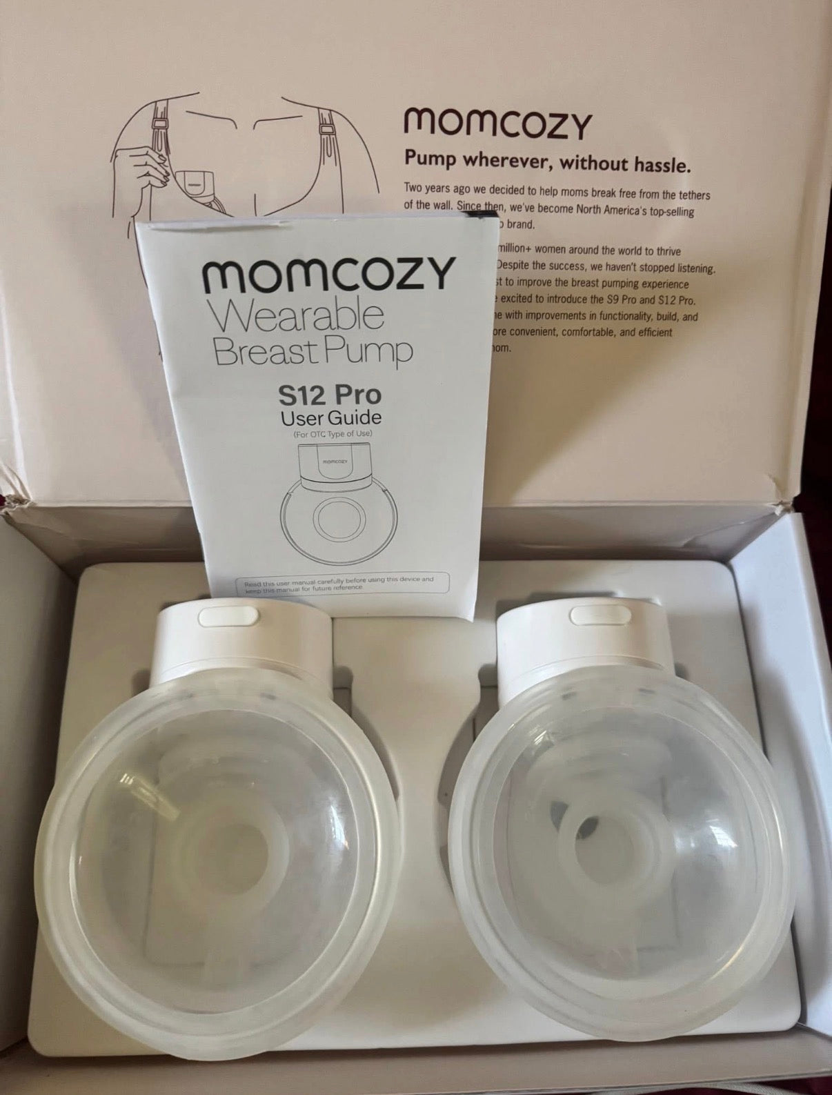 Extractor de leche S12 Pro. Marca Momcozy (#PG5698)