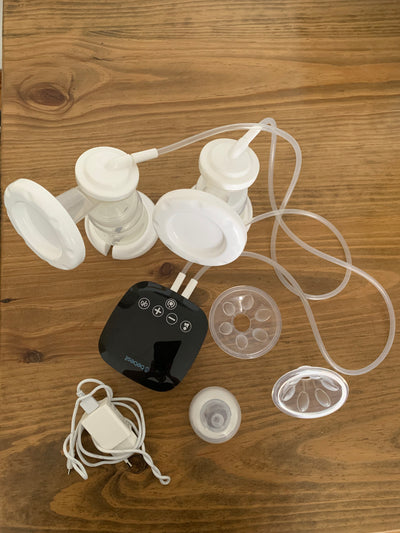 (#PG5354) Extractor de leche eléctrico doble modelo Digital Advance Natural Care. Marca Bebesit