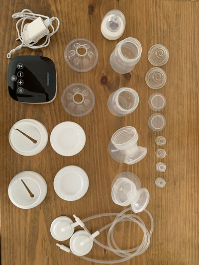 (#PG5354) Extractor de leche eléctrico doble modelo Digital Advance Natural Care. Marca Bebesit